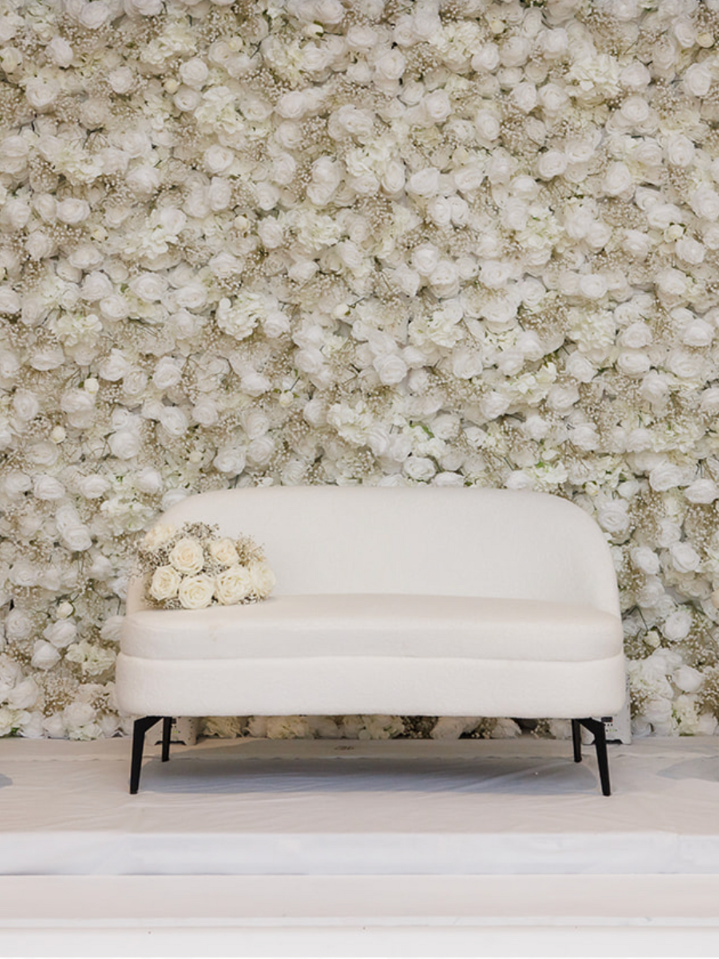 Flower Wall - White
