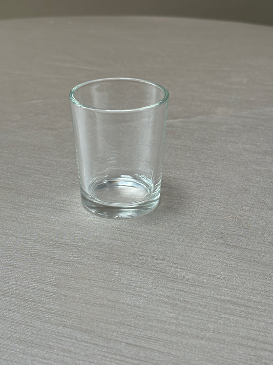 Votive Candle Holder - Clear Glass