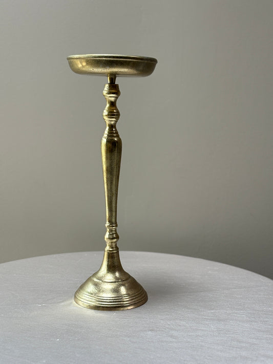 Candle/Floral Stand - Vintage Gold