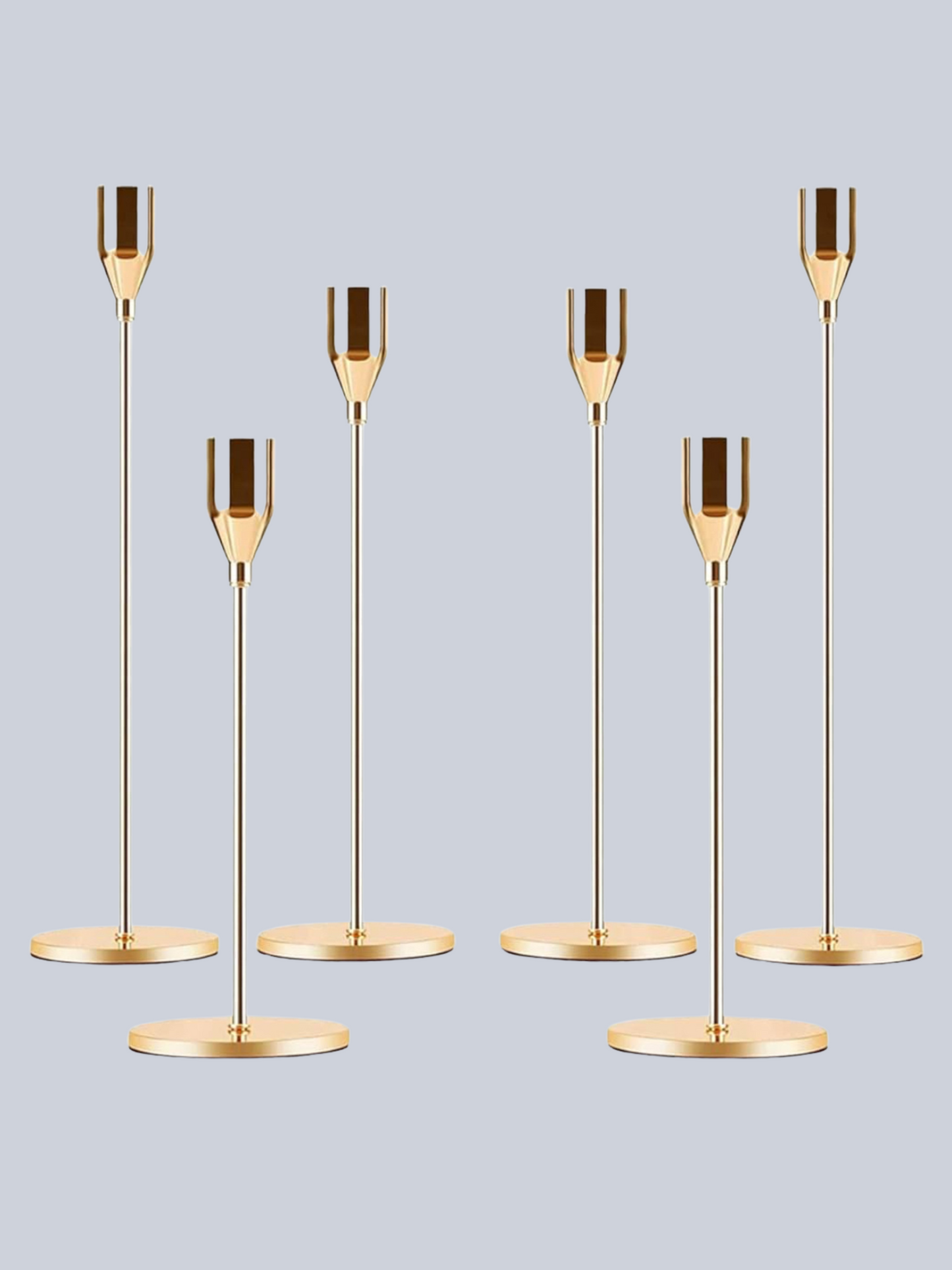 Taper Candle Holders - Gold